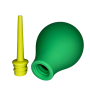 Анальный душ UNIVIBE Green and Yellow