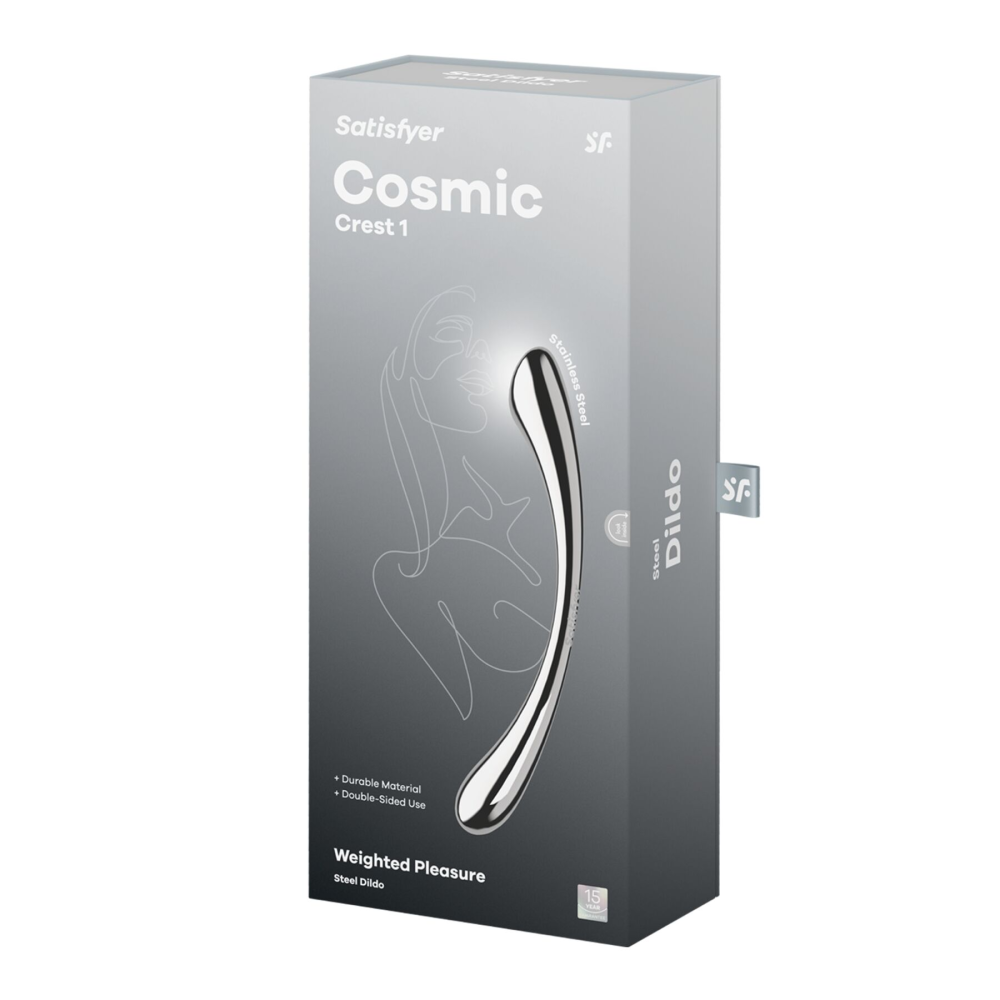 Металлический дилдо Satisfyer Cosmic Crest 1