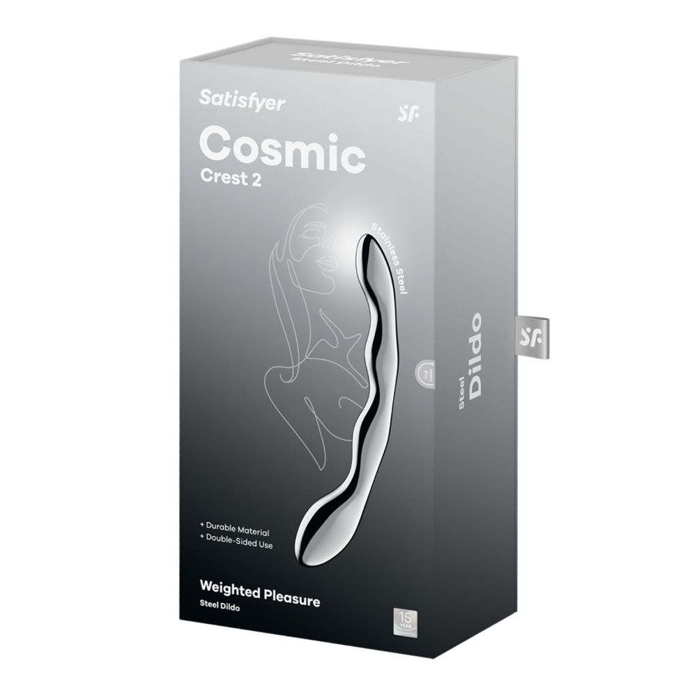 Металлический дилдо Satisfyer Cosmic Crest 2