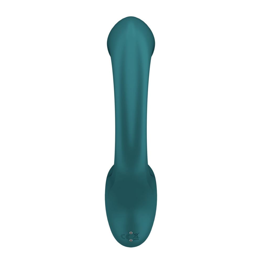 Вагинально-клиторальный вибратор Satisfyer G for Goddess 2 Bottle Green, 2 мотора