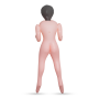 Секс-кукла с 3 отверстиями Crushious ALICIA The Inflatable Nurse, бежевая, 155 см