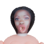 Секс-кукла с 3 отверстиями Crushious ALICIA The Inflatable Nurse, бежевая, 155 см