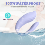 Вибратор для пар Every Night Toys Anthea с пультом, лавандовый, 19.8 х 6.3 см