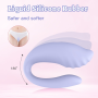 Вибратор для пар Every Night Toys Anthea с пультом, лавандовый, 19.8 х 6.3 см