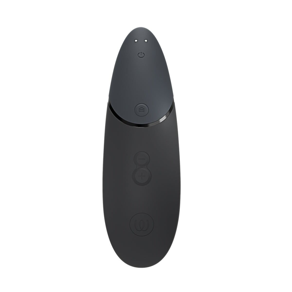 Вакуумный клиторальный стимулятор Womanizer Next Black, 3D Pleasure Air, 14 уровней интенсивности