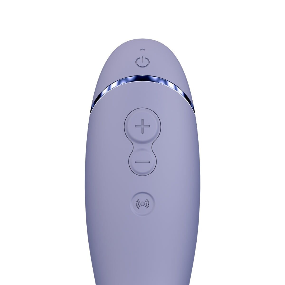 Вакуумный стимулятор для точки G и клитора с вибрацией Womanizer OG Lilac, 12 уровней, 3 режима
