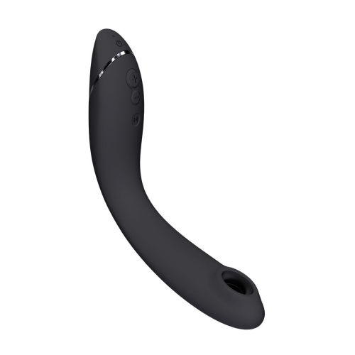Вакуумный стимулятор для точки G и клитора с вибрацией Womanizer OG Dark Grey, 12 уровней, 3 режима