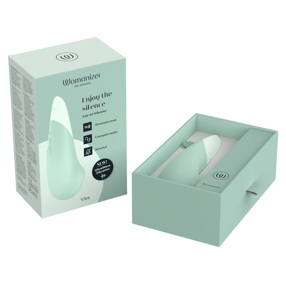 Мини-вибратор Womanizer Vibe Sage, 3 авторежима + 10 уровней интенсивности