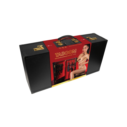 Шкаф-чемодан для БДСМ-аксессуаров TABOOM Desires Masterpiece Case, 11 предметов