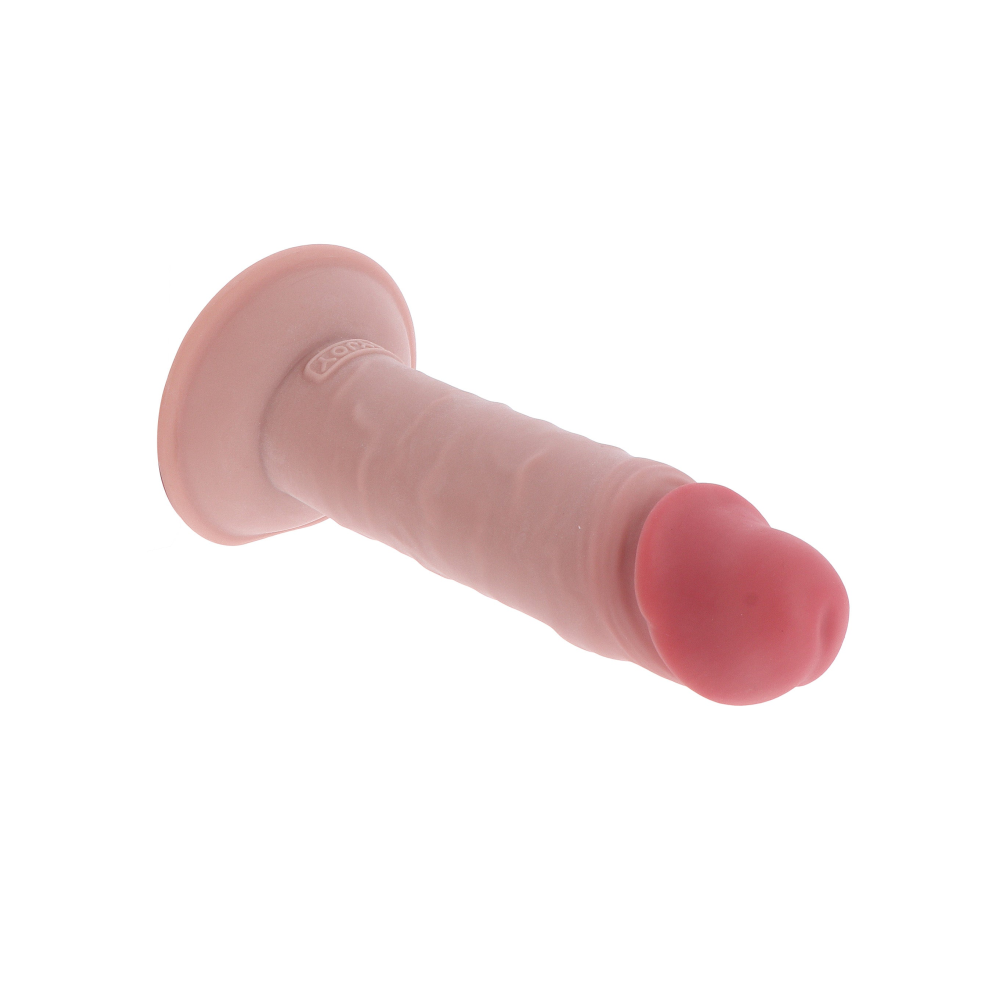 Фаллоимитатор реалистичный на присоске TOY JOY Deluxe Dual Density, 20 × 5 см