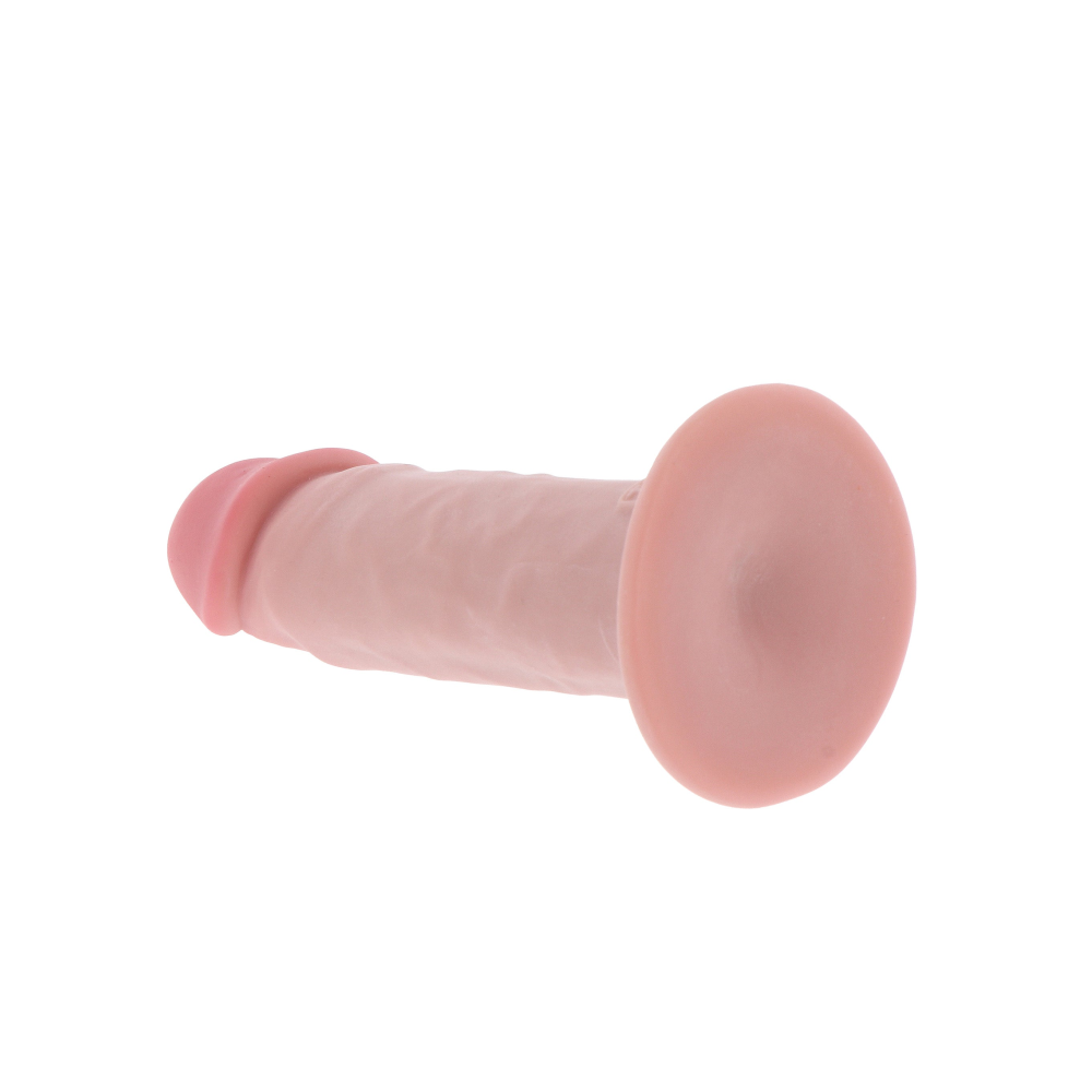 Фаллоимитатор реалистичный на присоске TOY JOY Deluxe Dual Density, 15 × 4 см