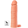 Насадка на пенис с эрекционным кольцом Hidden Desire INFERNO, 18 × 4,5 см