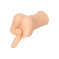 Мастурбатор реалистичный CalExotics The Wrestler Ass Stroker, попка с пенисом, 19,8 x 9 см