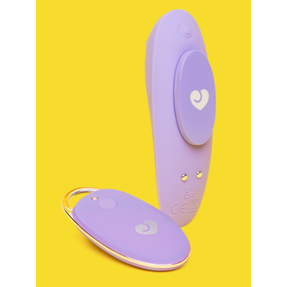 Вибратор в трусики с пультом Lovehoney Mon Ami Panty Vibrator для клитора, сиреневый