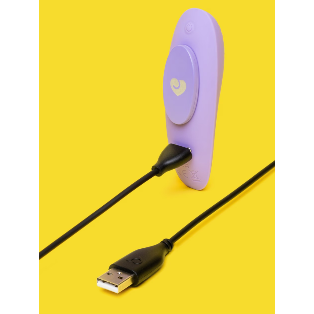 Вибратор в трусики с пультом Lovehoney Mon Ami Panty Vibrator для клитора, сиреневый