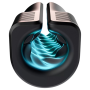 Вибрирующий мастурбатор Arcwave Zing Black, открытый, черный