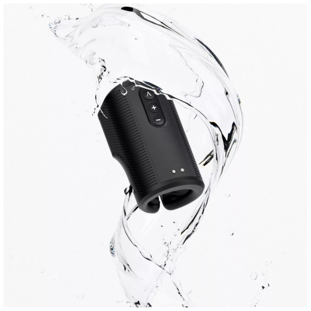 Вибрирующий мастурбатор Arcwave Zing Black, открытый, черный