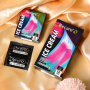 Презервативы Holographic Recare Ice Cream Big Dotted Condoms 12 шт, с пупырышками, аромат: мороженое