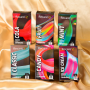 Презервативы Holographic Recare Color Fruit Flavour Condoms 12 шт, ароматы: мята, банан, клубника