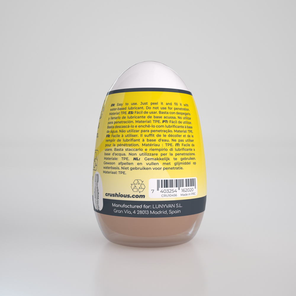Мастурбатор-яйцо, анал CRUSHIOUS EZY EGG THE Anal, реалистичный