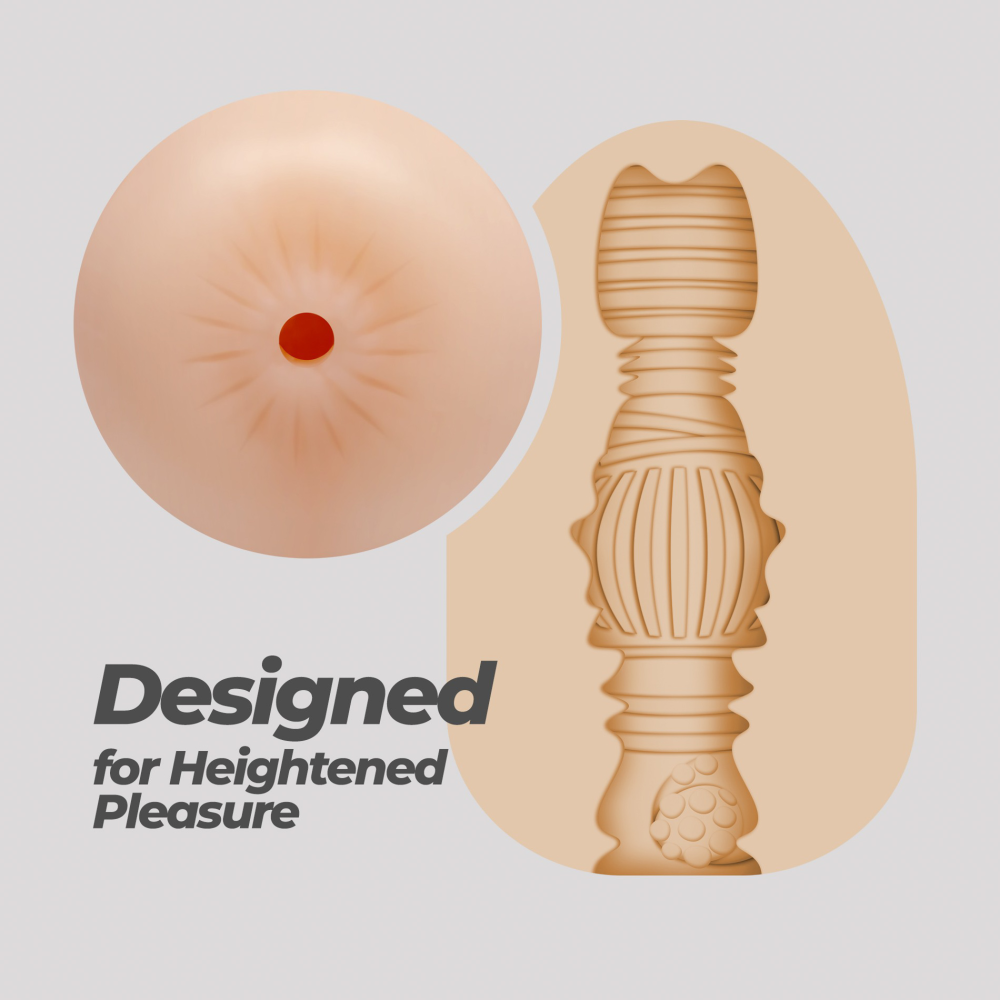 Мастурбатор-яйцо, анал CRUSHIOUS EZY EGG THE Anal, реалистичный