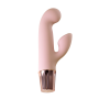Вибратор-кролик CRUSHIOUS Mellow Cony, розовый, 13,5 х 2,5 см