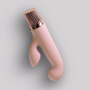 Вибратор-кролик CRUSHIOUS Mellow Cony, розовый, 13,5 х 2,5 см