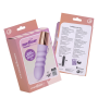 Мини-вибратор CRUSHIOUS Mellow Bubbles, лавандовый, 11 х 2,8 см