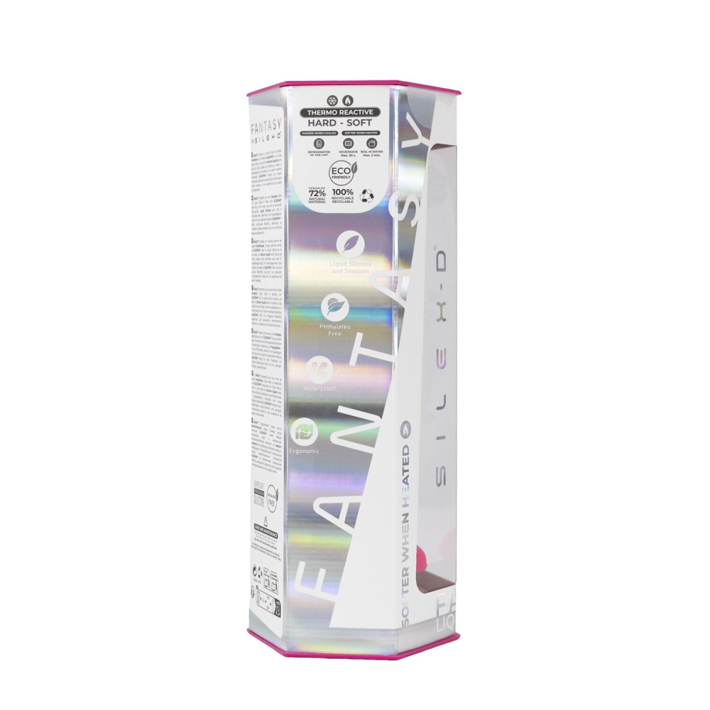 Фаллоимитатор SilexD Fantasy Liquid Silicone Dreamy 7in Pink