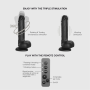 Фаллоимитатор с вибрацией и ротацией Strap-On-Me Rotating & Vibrating Realistic Dildo - L - Black