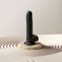 Фаллоимитатор с вибрацией и ротацией Strap-On-Me Rotating & Vibrating Realistic Dildo - L - Black