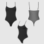 Боди с фиксацией дилдо Strap-On-Me Harness Body Signature - M - Black