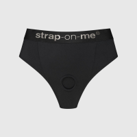 Трусики с фиксацией дилдо Strap-On-Me Harness Lingerie Idole - L - Black