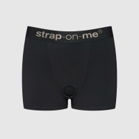 Шорты с фиксацией дилдо Strap-On-Me Harness Lingerie Allure - XS - Black