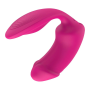 Вагинально-клиторальный вибратор Dream Toys Essentials с пультом, розовый, 9 × 3 см