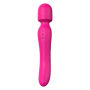 Вибратор-микрофон с подогревом Dream Toys Essentials Heating Bodywand, розовый, 23 × 3,6 см