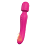 Вибратор-микрофон с подогревом Dream Toys Essentials Heating Bodywand, розовый, 23 × 3,6 см
