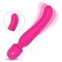 Вибратор-микрофон с подогревом Dream Toys Essentials Heating Bodywand, розовый, 23 × 3,6 см