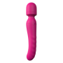 Вибратор-микрофон с подогревом Dream Toys Essentials Heating Bodywand, розовый, 23 × 3,6 см