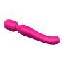 Вибратор-микрофон с подогревом Dream Toys Essentials Heating Bodywand, розовый, 23 × 3,6 см