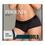 Страпон на кружевных трусиках Dream Toys Bold Phoenix, S, черный, 15,5 × 3 см