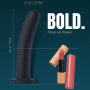 Страпон на кружевных трусиках Dream Toys Bold Phoenix, S, черный, 15,5 × 3 см