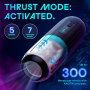 Смарт-мастурбатор Kaotik Labs The Shockwave, режим edging, имитация фрикций