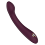 Вибратор для точки G Dream Toys Essentials со стразом, бордо, 21,8 × 3,6 см