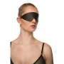 Маска BDSM Boudoir Pearl Blindfold Guilty Pleasure, черно-золотая