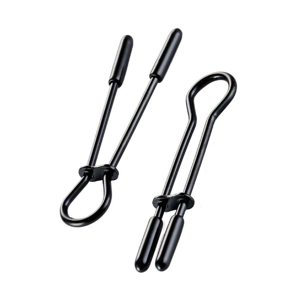 Зажимы для сосков Guilty Pleasure Tassel Tease Clamps, черно-золотые