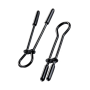 Зажимы для сосков Guilty Pleasure Tassel Tease Clamps, черно-золотые