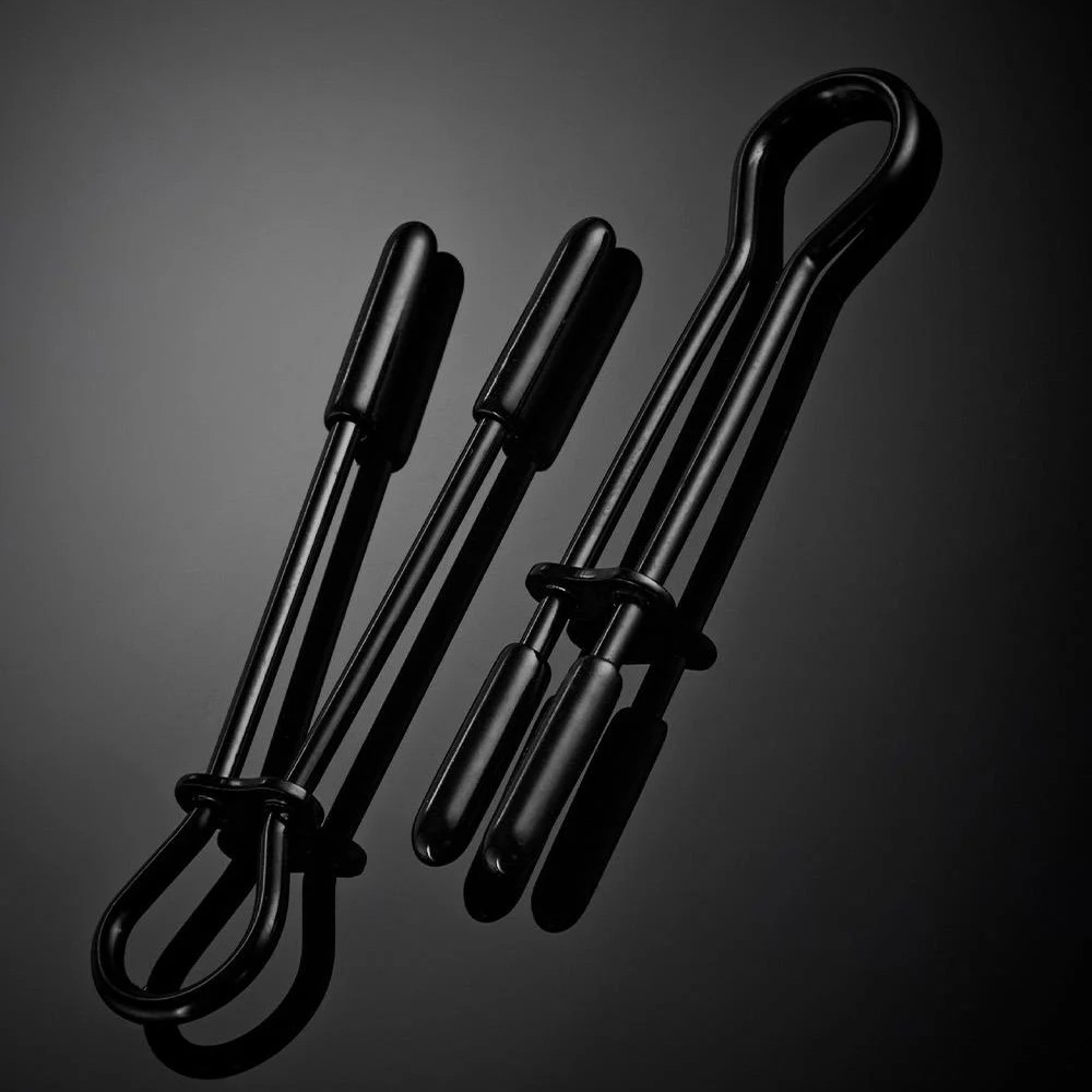 Зажимы для сосков Guilty Pleasure Tassel Tease Clamps, черно-золотые