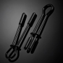 Зажимы для сосков Guilty Pleasure Tassel Tease Clamps, черно-золотые