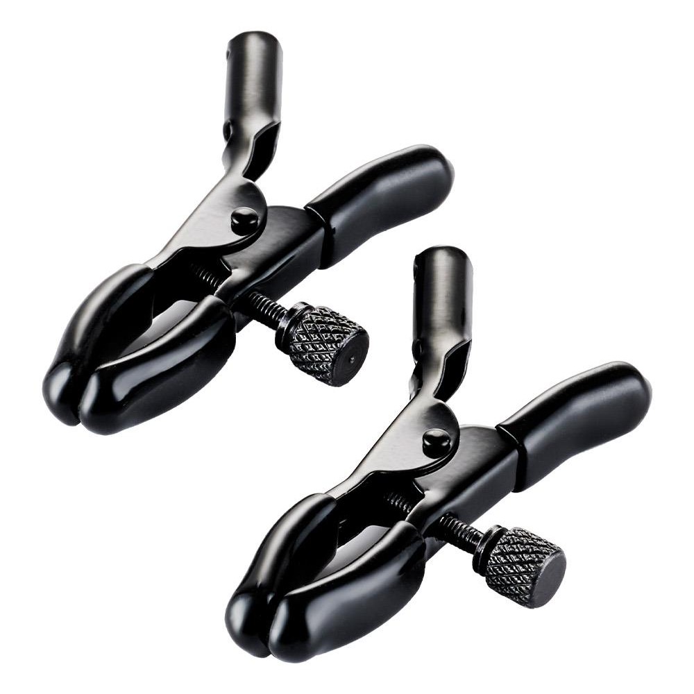 Зажимы для сосков Guilty Pleasure Draped Desire Clamps, черно-золотые